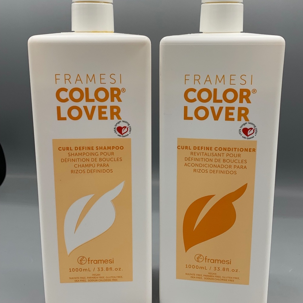 Framesi Color Lover Curl Define Shampoo & Conditioner Liter Duo - NEW